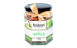 Frubert Dried Apple   Glass Jar  50 grams